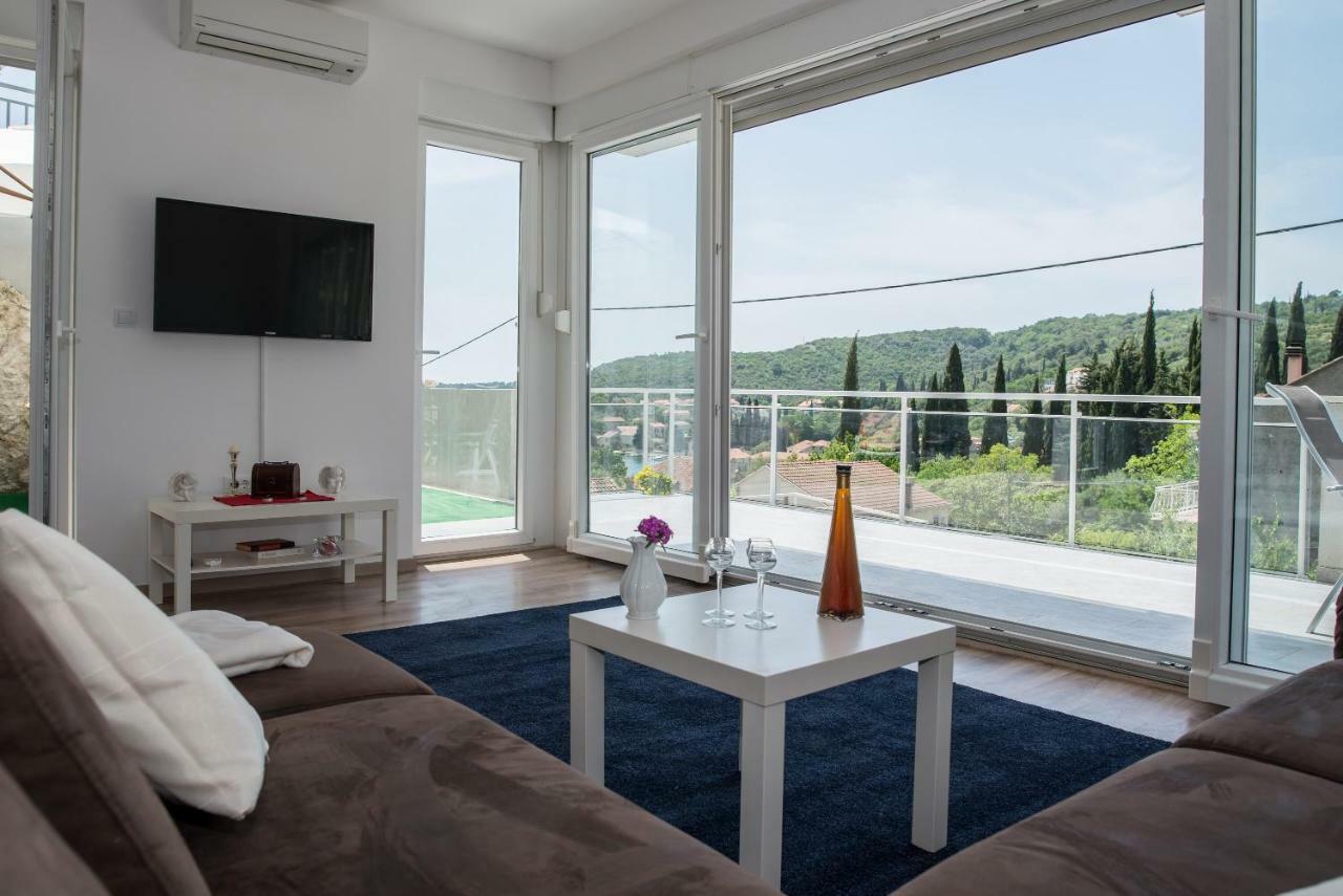De Luxe Apartment Mediteran 1**** Zaton  Kültér fotó
